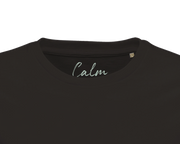 Calm - "Emerald Storms" T-shirt Deep Black XS 2