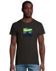 Calm - "Emerald Storms" T-shirt Deep Black XS 4