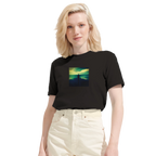 Calm - "Emerald Storms" T-shirt Deep Black XS 1