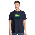Calm - "Emerald Storms" T-shirt French Navy XS 4