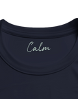 Calm - "Emerald Storms" T-shirt French Navy XS 10