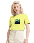 Calm - "Emerald Storms" T-shirt Light Yellow XS 15