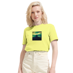 Calm - "Emerald Storms" T-shirt Light Yellow XS 6