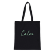 Calm - "Emerald Storms" Tote Bag Black 2