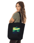 Calm - "Emerald Storms" Tote Bag Black 4