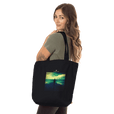 Calm - "Emerald Storms" Tote Bag Black 4