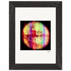 Chromatic Kiss Framed print 13x18 cm / 5x7″ Black frame 35