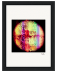 Chromatic Kiss Framed print 13x18 cm / 5x7″ Black frame 62