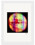Chromatic Kiss Framed print 13x18 cm / 5x7″ White frame 7