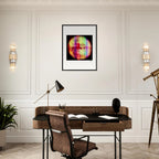 Chromatic Kiss Framed print 13x18 cm / 5x7″ White frame 3