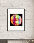 Chromatic Kiss Framed print 13x18 cm / 5x7″ White frame 2