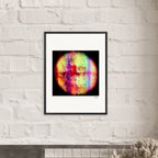 Chromatic Kiss Framed print 13x18 cm / 5x7″ White frame 2