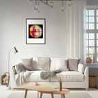 Chromatic Kiss Framed print 13x18 cm / 5x7″ White frame 4