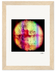 Chromatic Kiss Framed print 13x18 cm / 5x7″ Wood frame 29