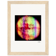 Chromatic Kiss Framed print 13x18 cm / 5x7″ Wood frame 29