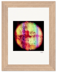 Chromatic Kiss Framed print 13x18 cm / 5x7″ Wood frame 20