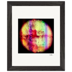 Chromatic Kiss Framed print 20x25 cm / 8x10″ Black frame 36