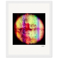 Chromatic Kiss Framed print 20x25 cm / 8x10″ White frame 19