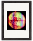 Chromatic Kiss Framed print 21x29.7 cm / 8x12" Black frame 41