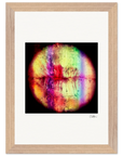 Chromatic Kiss Framed print 21x29.7 cm / 8x12" Wood frame 29