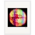 Chromatic Kiss Framed print 27x35 cm / 11x14″ White frame 10