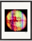 Chromatic Kiss Framed print 40x50 cm / 16x20″ Black frame 39