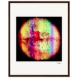 Chromatic Kiss Framed print 40x50 cm / 16x20″ Dark wood frame 48