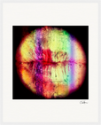 Chromatic Kiss Framed print 40x50 cm / 16x20″ White frame 15