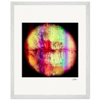 Chromatic Kiss Framed print 40x50 cm / 16x20″ White frame 17