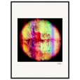 Chromatic Kiss Framed print 60x80 cm / 24x32″ Black frame 50