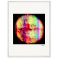 Chromatic Kiss Framed print 60x80 cm / 24x32″ White frame 14