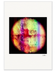 Chromatic Kiss Framed print 70x100 cm / 28x40″ White frame 14
