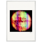 Chromatic Kiss Framed print A1 (59.4 x 84.1 cm) White frame 10