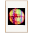 Chromatic Kiss Framed print A1 (59.4 x 84.1 cm) Wood frame 23