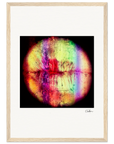 Chromatic Kiss Framed print A3 (29.7 x 42 cm) Wood frame 28