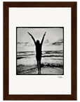 Circle of Life Framed print 13x18 cm / 5x7″ Dark wood frame 36