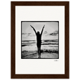 Circle of Life Framed print 13x18 cm / 5x7″ Dark wood frame 36