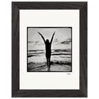 Circle of Life Framed print 15x20 cm / 6x8″ Black frame 32