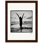 Circle of Life Framed print 15x20 cm / 6x8″ Dark wood frame 37