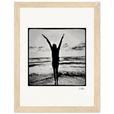 Circle of Life Framed print 15x20 cm / 6x8″ Wood frame 19