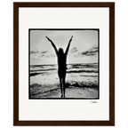 Circle of Life Framed print 20x25 cm / 8x10″ Dark wood frame 31