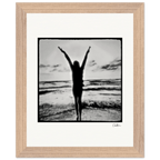 Circle of Life Framed print 20x25 cm / 8x10″ Wood frame 18