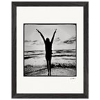 Circle of Life Framed print 27x35 cm / 11x14″ Black frame 33