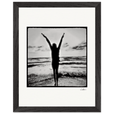 Circle of Life Framed print 27x35 cm / 11x14″ Black frame 33