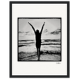 Circle of Life Framed print 27x35 cm / 11x14″ Black frame 45