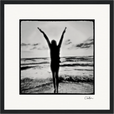 Circle of Life Framed print 30x30 cm / 12x12″ Black frame 41