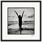 Circle of Life Framed print 30x30 cm / 12x12″ Black frame 41