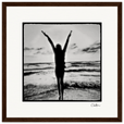 Circle of Life Framed print 30x30 cm / 12x12″ Dark wood frame 29