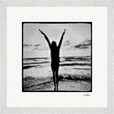Circle of Life Framed print 30x30 cm / 12x12″ White frame 14