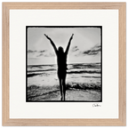 Circle of Life Framed print 30x30 cm / 12x12″ Wood frame 20